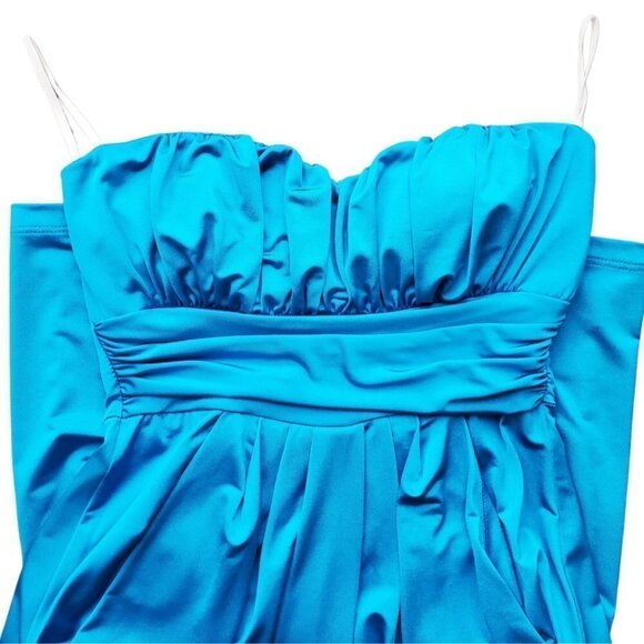 Strapless Party/Wedding/Cocktail Dress - Teal, size Small - Picture 8 of 15